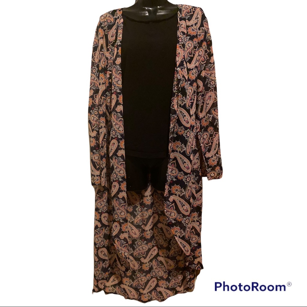 4/$20 Charolette Russe sheer cardigan